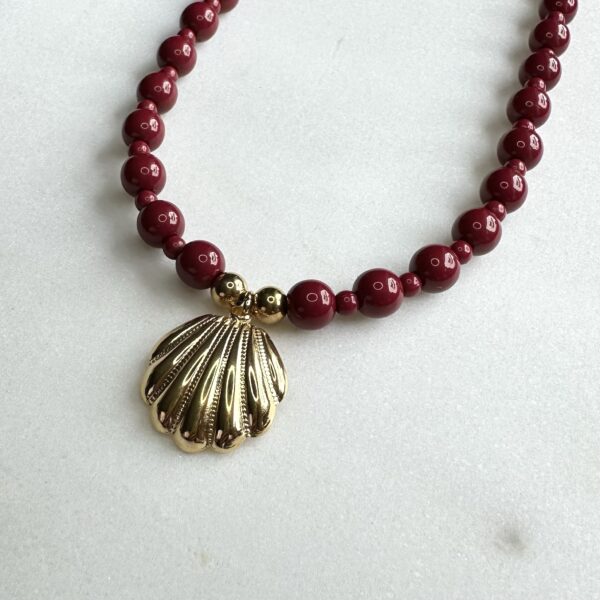 img_6844 Ketting red shell