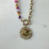 Ketting kleurrijke zon
