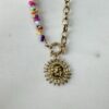 Ketting kleurrijke zon