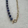 Ketting blauwe kraal