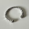 img_0490 Open bangle zilver