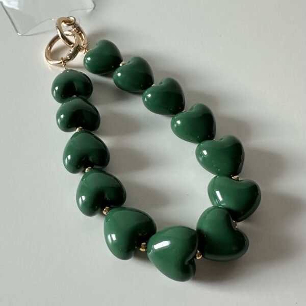 Telefoonkoord groen hart