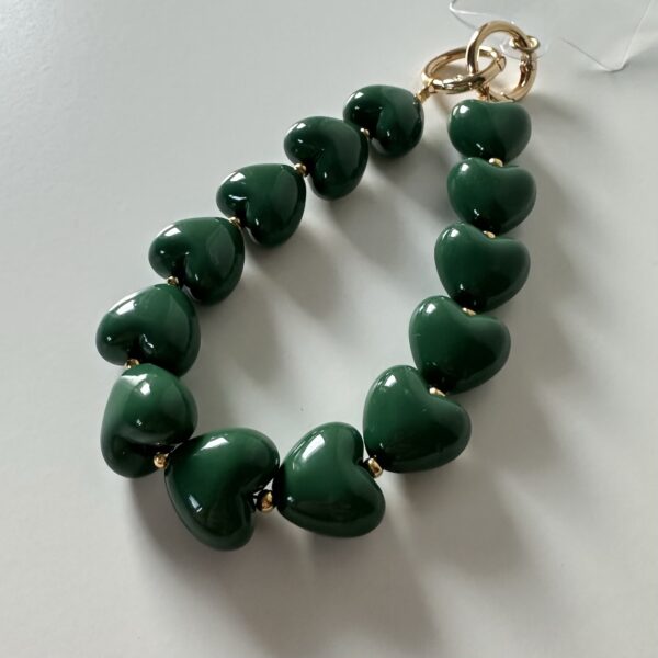 Telefoonkoord groen hart