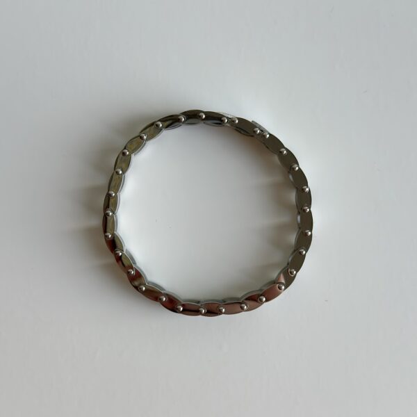 Stalen heren armband