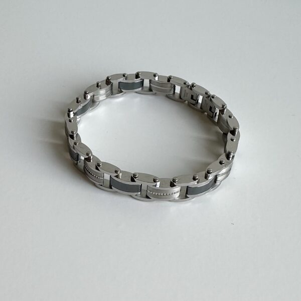 Stalen heren armband