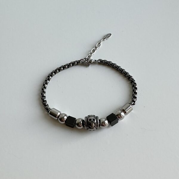 Heren armband staal
