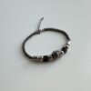 Heren armband staal