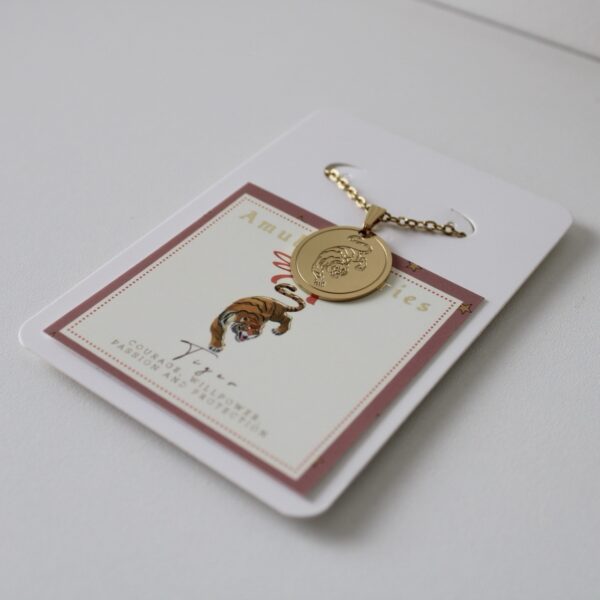 Amulet ketting Tiger