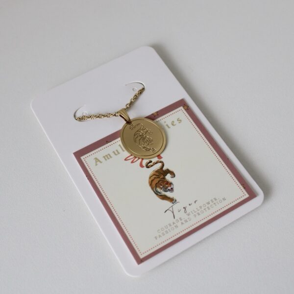Amulet ketting Tiger