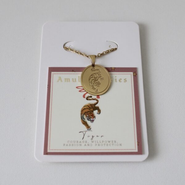 Amulet ketting Tiger