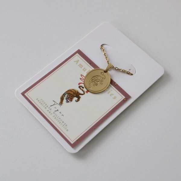 Amulet ketting Tiger