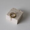 Dubbele ring Crème