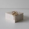 Dubbele ring Crème