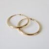 Gouden hoop oorbellen