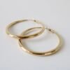 Gouden hoop oorbellen