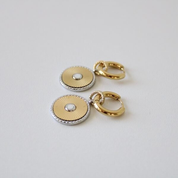 Oorbellen goud zilver