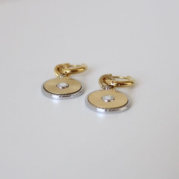 Oorbellen goud zilver