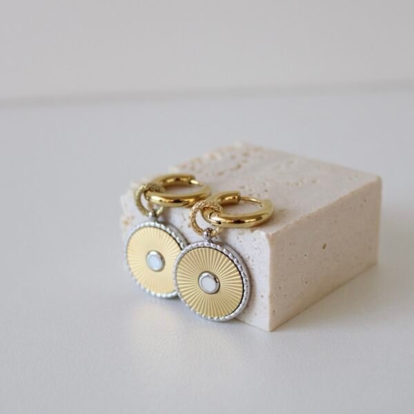 Oorbellen goud zilver