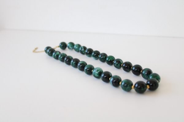 img_2777 Kralen ketting donker groen