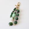 Sleutelhanger kralen groen
