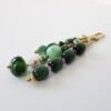 Sleutelhanger kralen groen