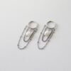 Oorbellen ketting met parel