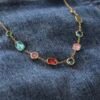 img_2992-2 Ketting met gekleurde zirkonia steentjes