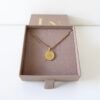 Moeder en kind ketting goud