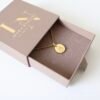 Moeder en kind ketting goud