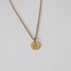Moeder en kind ketting goud
